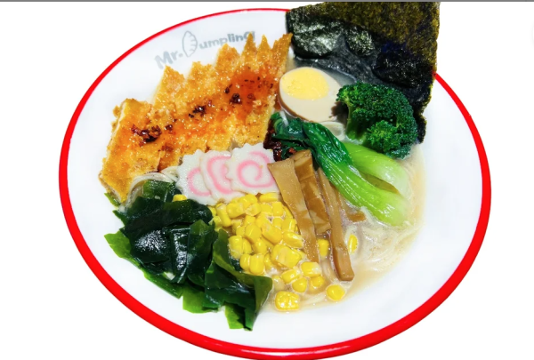 Ramen con cotoletta di pollo
