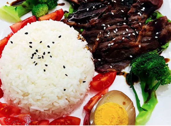 Bento al char siu