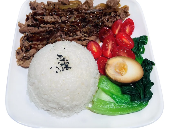 Bento al manzo