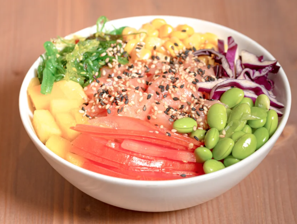 Pokè salmon
