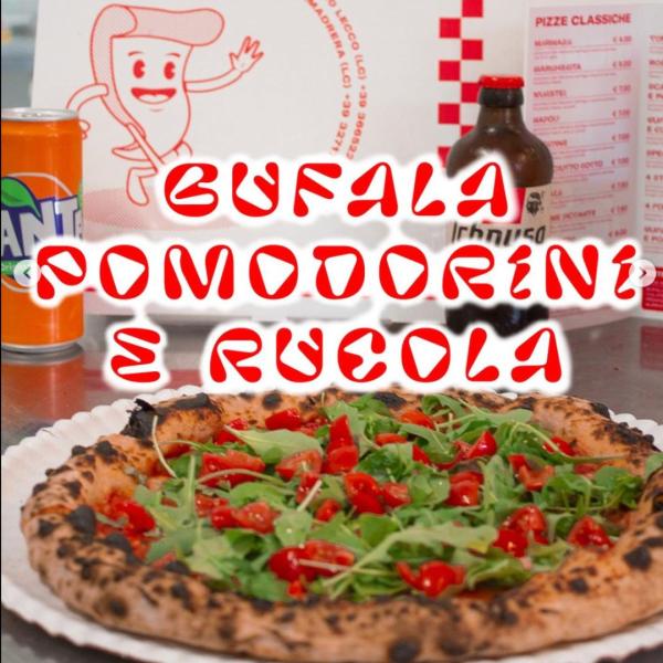 Bufala, pomodorini e rucola